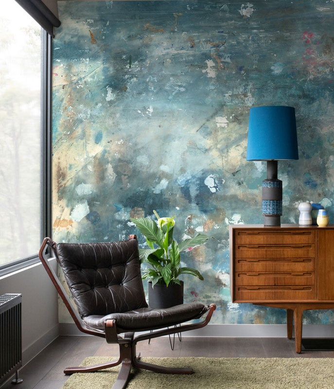 Professional wallpaper installation project 5